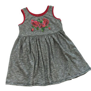 Pastourelle Girls 6 Spanish Rose Sun Dress sundress jersey cotton